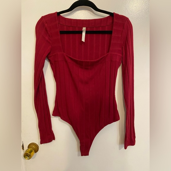 Free People Long Sleeved Bodysuit - Picture 2 of 6